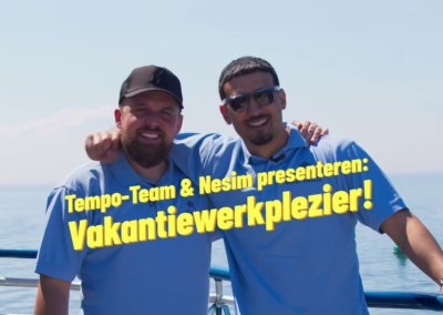 Het Geluid van Vakantiewerkplezier – Tempo-Team